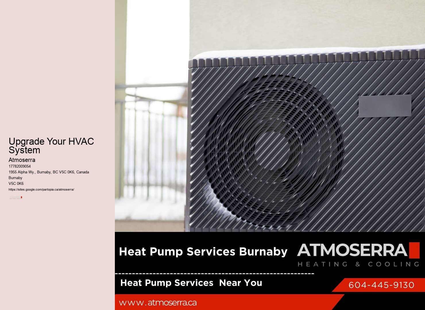 Heat pump services
