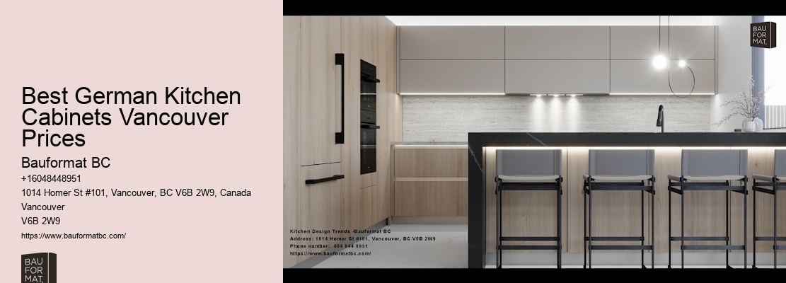 German Kitchen Cabinets Vancouver Renovation
