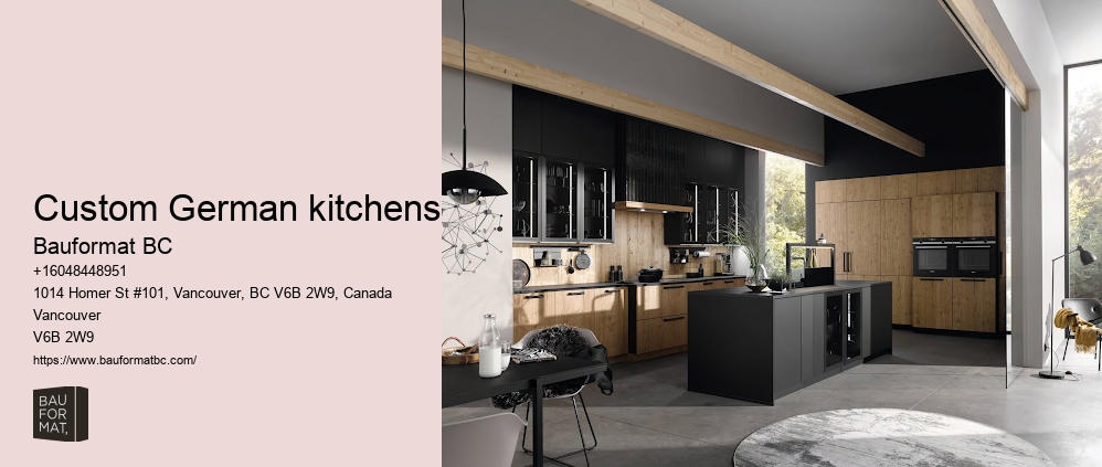 German-inspired kitchen cabinet solutions Vancouver