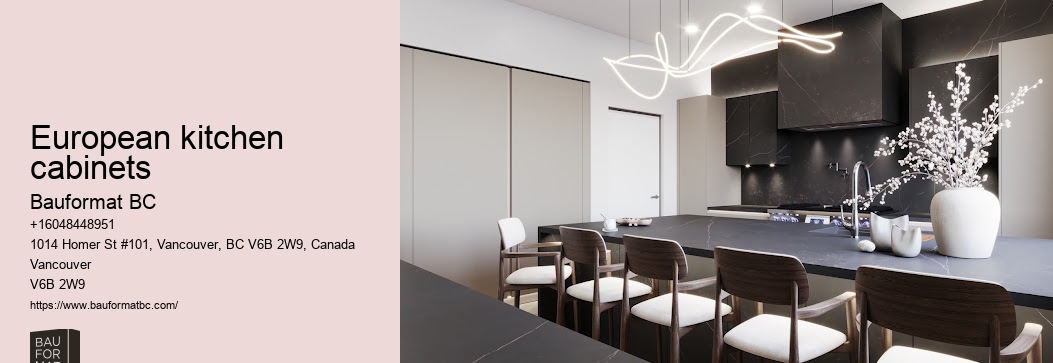 Vancouver's premier kitchen cabinet designers