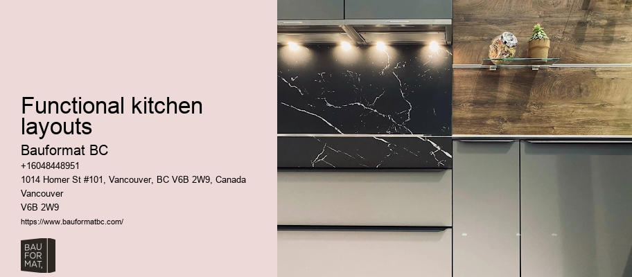 Trendsetting kitchen cabinetry