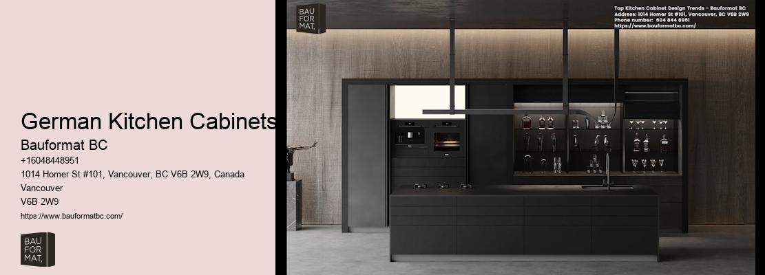 German Kitchen Cabinets Vancouver Trends