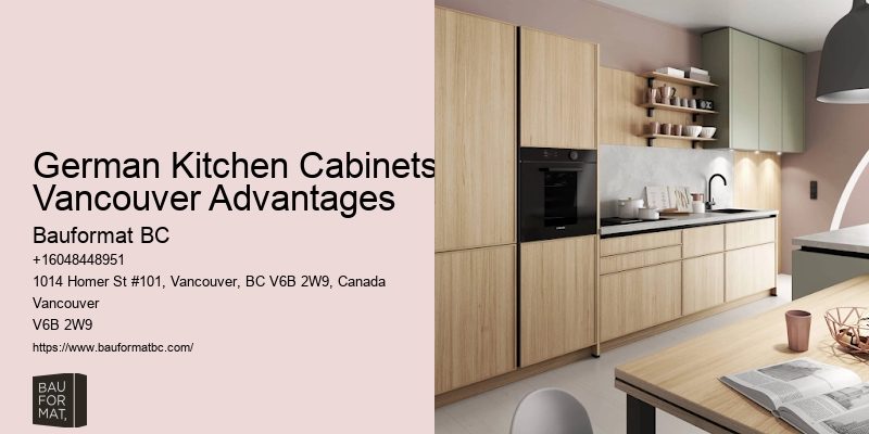 Modern German Kitchen Cabinets Vancouver