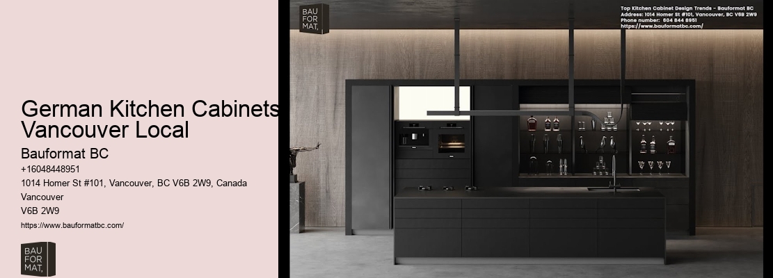 German-inspired kitchen cabinets Vancouver