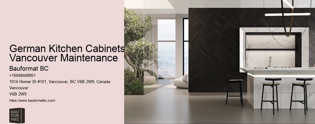 German Kitchen Cabinets Vancouver Space-saving