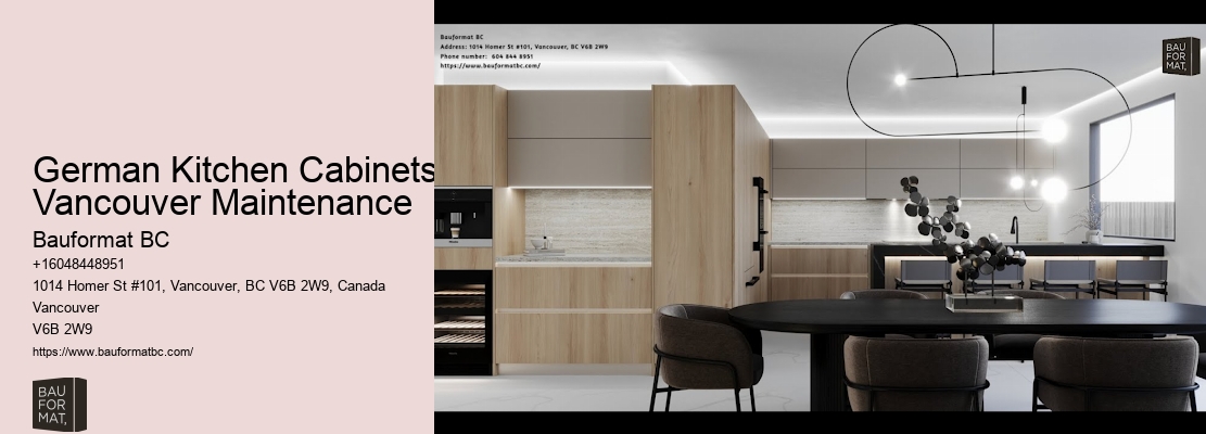 German-engineered kitchen cabinets Vancouver