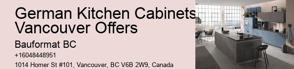 German Kitchen Cabinets Vancouver Reliable