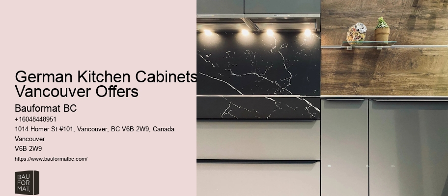 Vancouver Modern Kitchen Cabinets