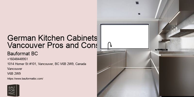 German Kitchen Cabinets Vancouver Designs