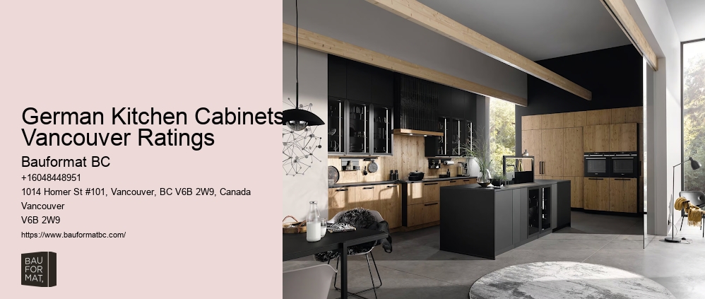 Vancouver German Kitchen Cabinet Manufacturers