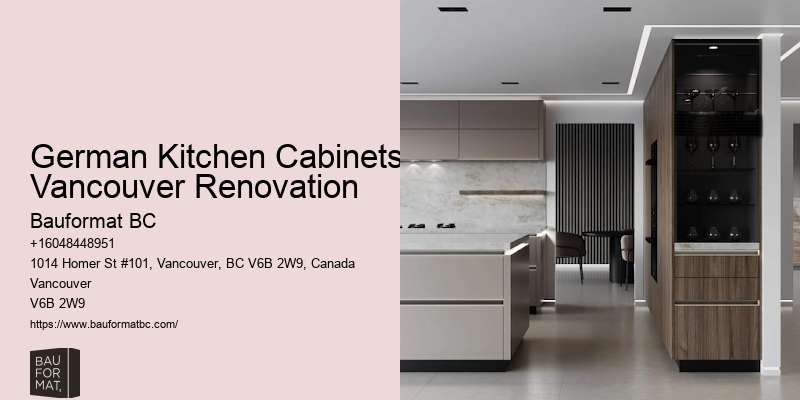 State-of-the-art kitchen cabinetry