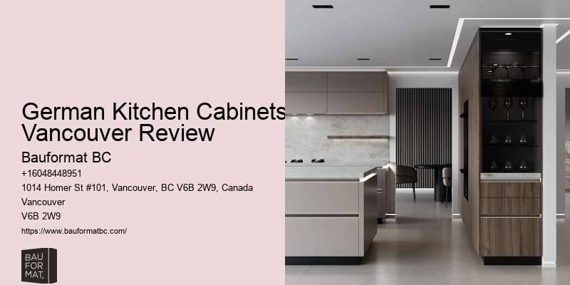 German luxury cabinetry