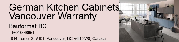 German Kitchen Cabinets Vancouver Prices