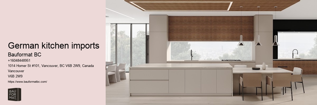Modern kitchen aesthetics
