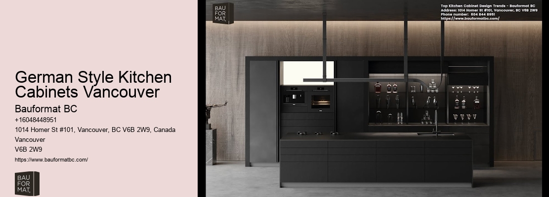 Modern kitchen cabinets Vancouver