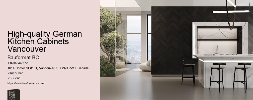 Vancouver's high-end kitchen cabinets