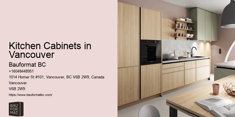 German luxury kitchen cabinet solutions Vancouver