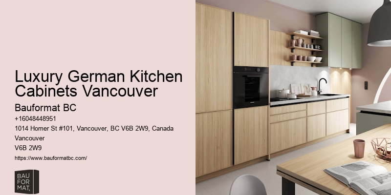 German Kitchen Cabinets Vancouver Remodeling