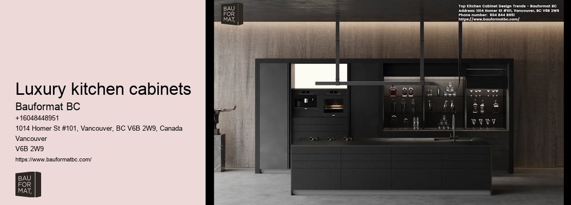Vancouver German Kitchen Cabinets Materials