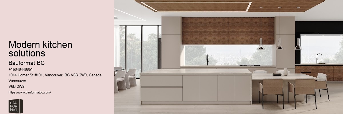 Cutting-edge kitchen cabinets Vancouver
