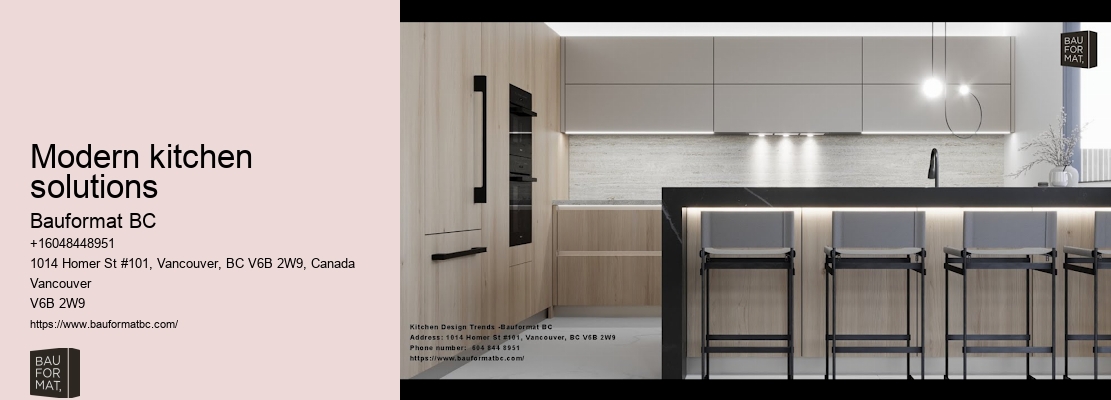 Vancouver's luxury German kitchen cabinets