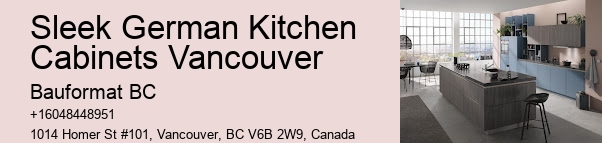 German Kitchen Cabinets Vancouver Durable