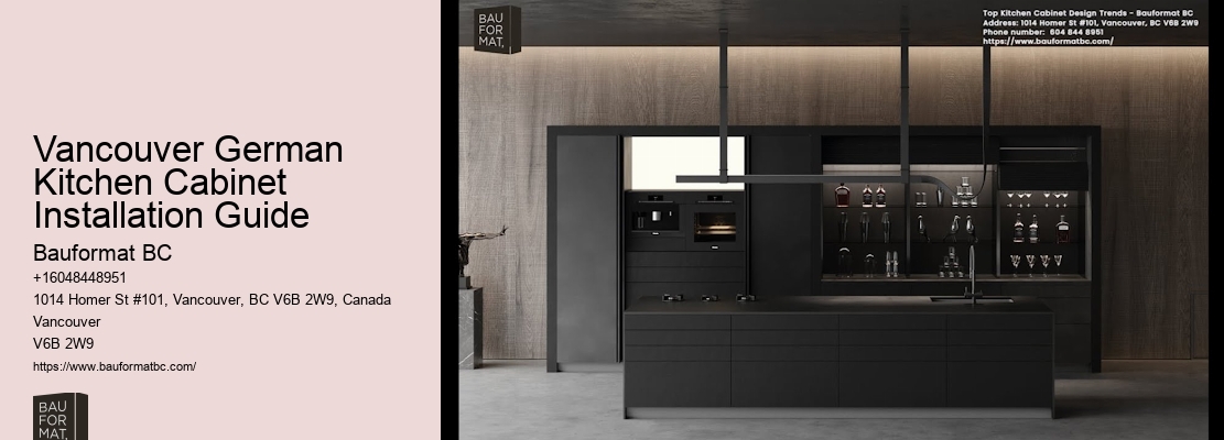 German Kitchen Cabinets Vancouver Installation