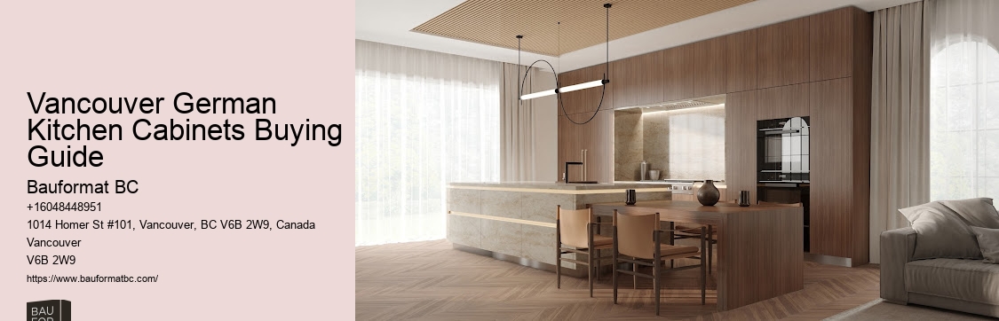 High-end kitchen aesthetics