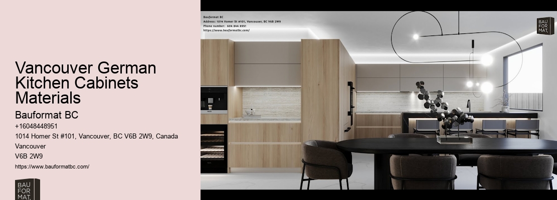 German luxury kitchen cabinet solutions Vancouver