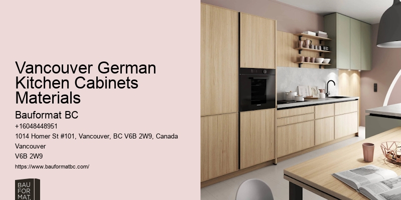 Sleek kitchen cabinetry