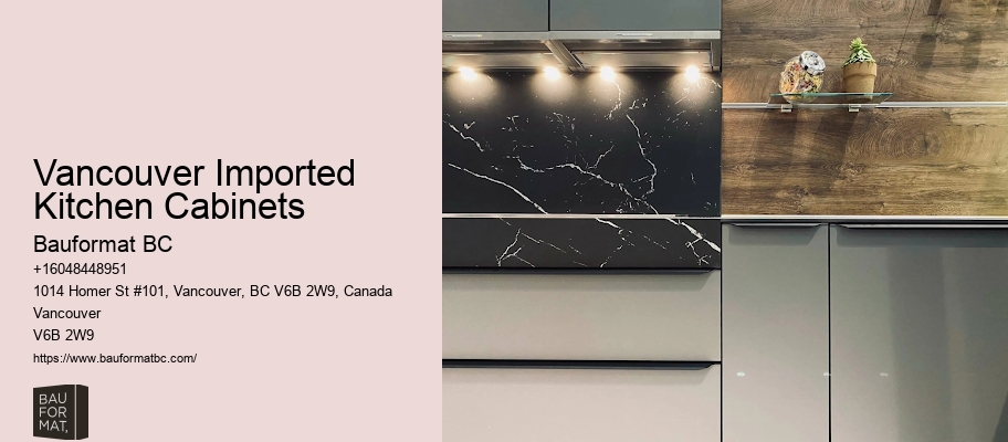 Custom German Kitchen Cabinets Vancouver