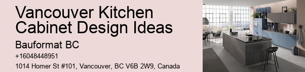 German design kitchen cabinetry Vancouver