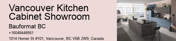 Vancouver's contemporary kitchen cabinet specialists