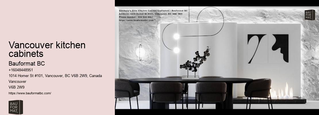 High-end kitchen aesthetics