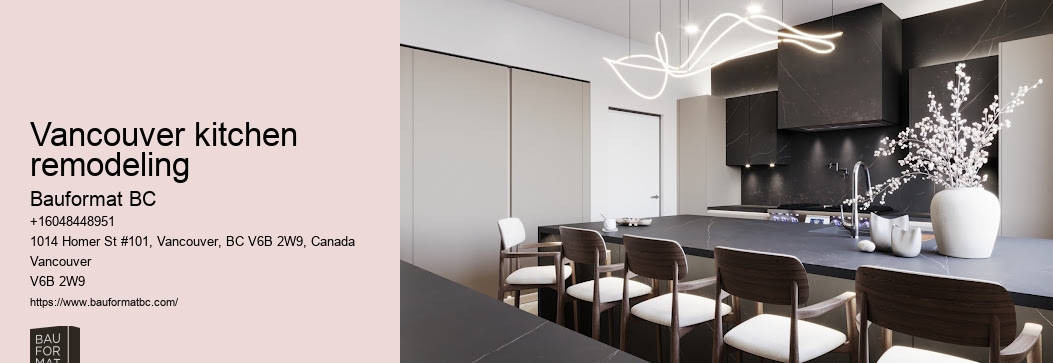 Vancouver's bespoke kitchen cabinets