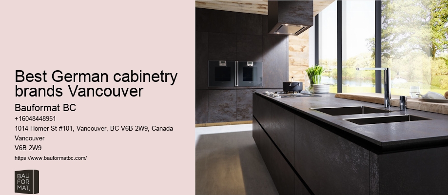 Quality German kitchens Vancouver