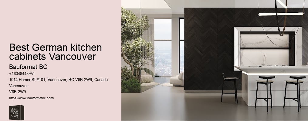 German kitchen contractors Vancouver