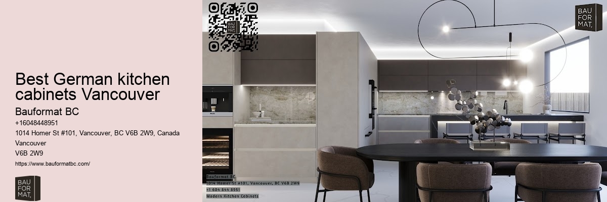 German kitchen trends 2024 Vancouver