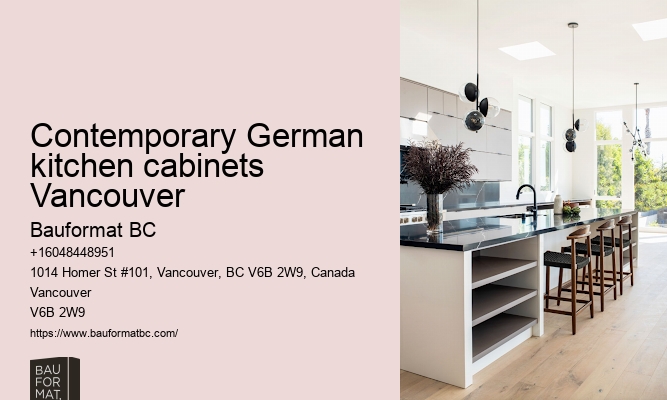 German kitchen functionality Vancouver