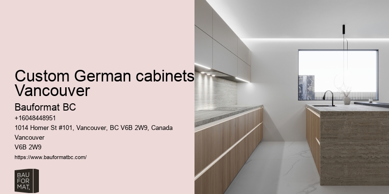 German kitchen cabinet companies Vancouver