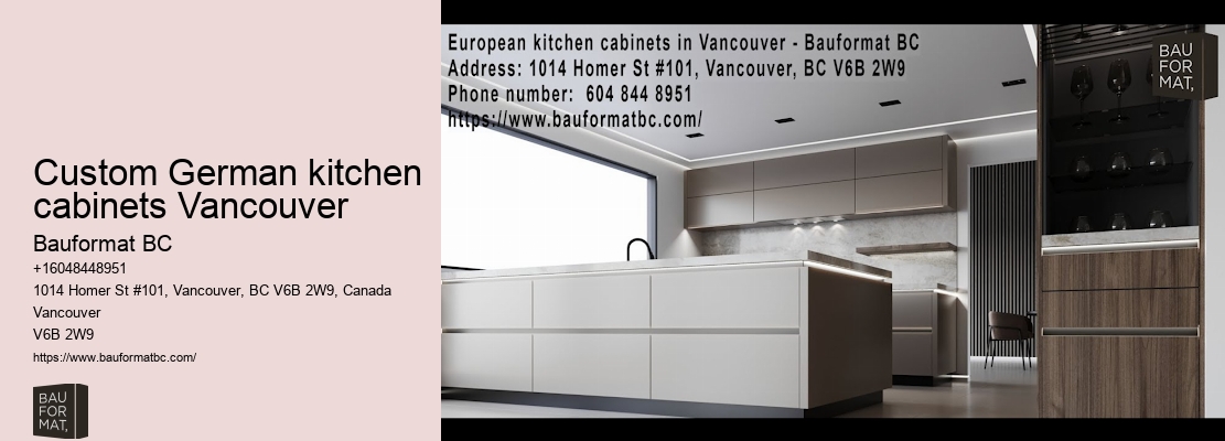 German kitchen appliances Vancouver