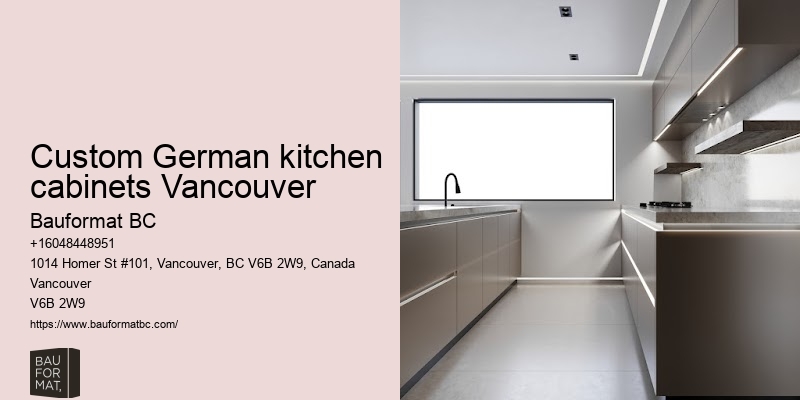 German kitchen design inspiration Vancouver