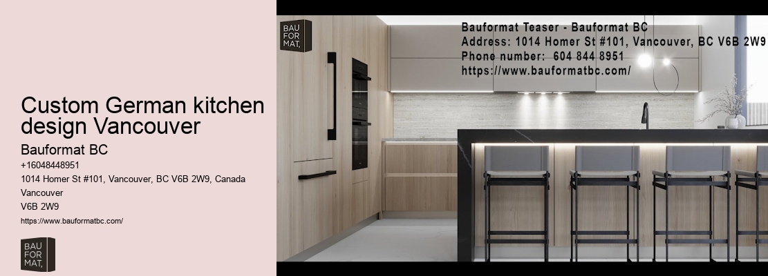 German kitchen cabinet professionals Vancouver