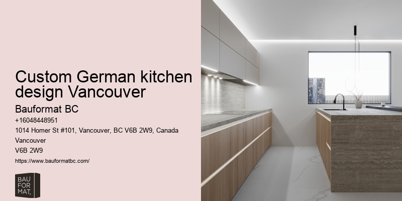 German kitchen testing Vancouver