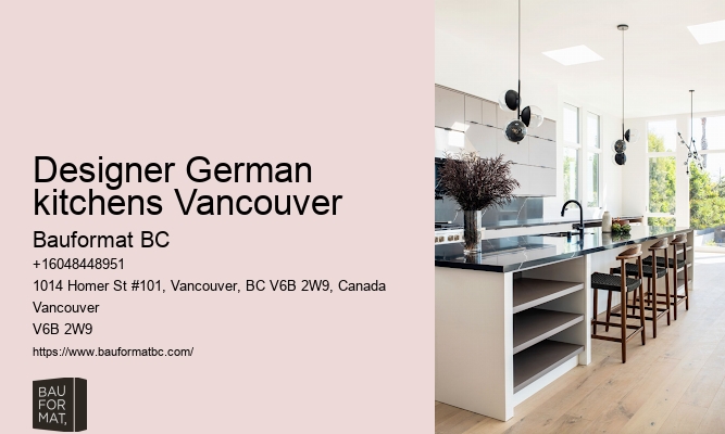 German kitchen concepts Vancouver