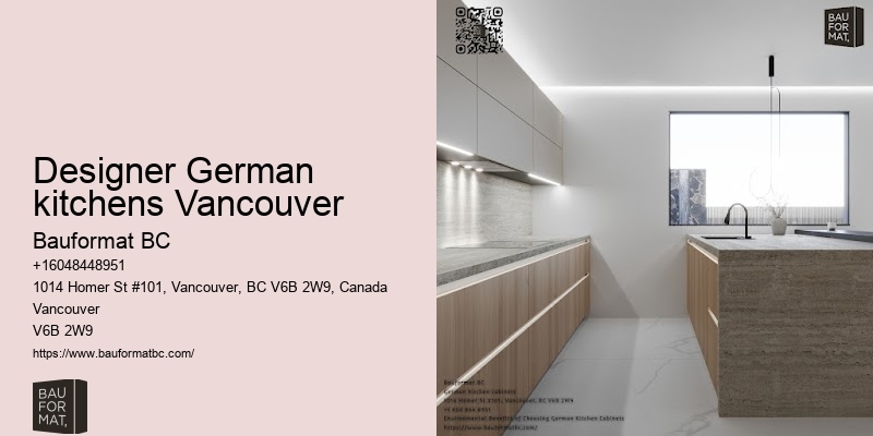 Customized German cabinetry solutions Vancouver