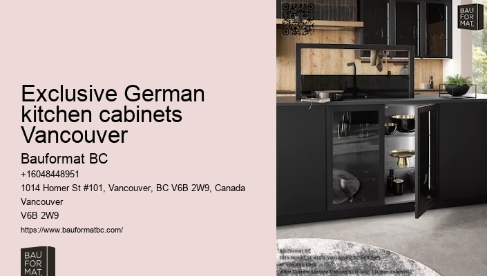 Luxury German kitchen solutions Vancouver