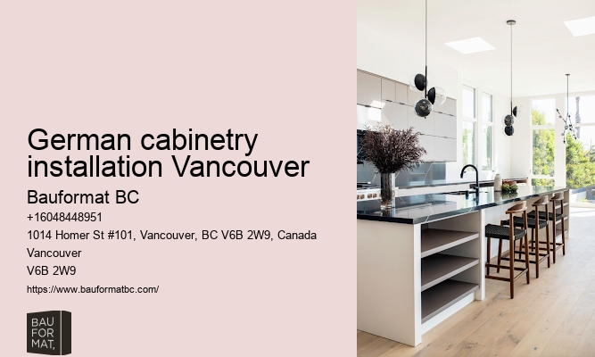 Innovative German kitchen appliances Vancouver