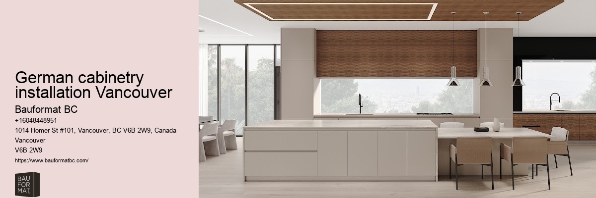 German kitchen renovation company Vancouver