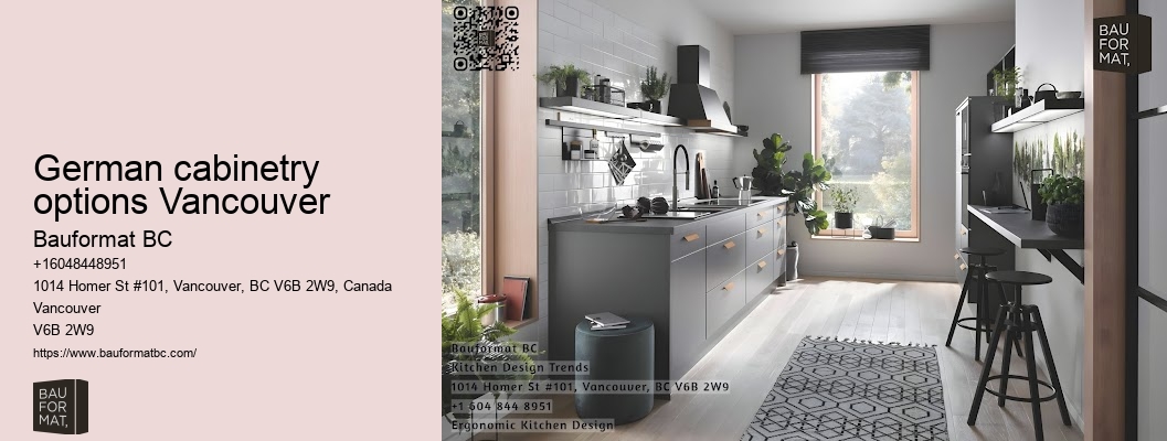 German kitchen styles Vancouver